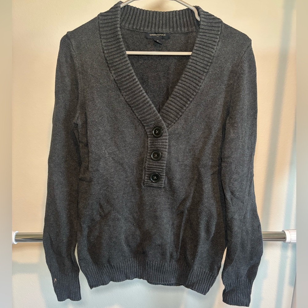 Vintage Banana Republic Gray Sweater